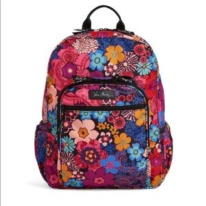 Vera Bradley Lighten Up Campus Backpack Floral Fie